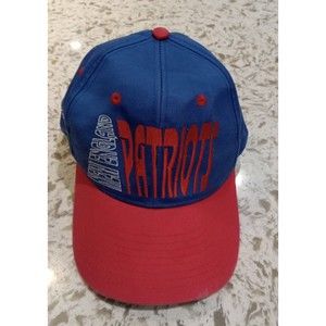Vintage 90s Annco New England Patriots NFL Snapback Hat (RARE)